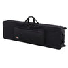 Gator GK-88 Slim Keyboard Case – Lightweight EPS Foam with Wheels for 88-Key Keyboards