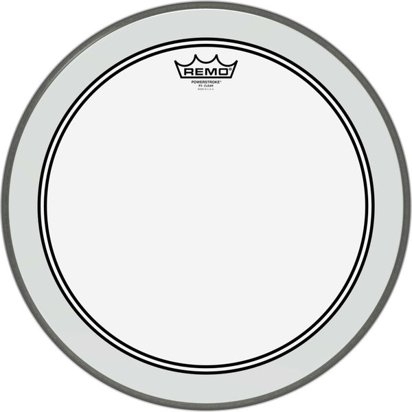 Remo Powerstroke 3 Clear Dot Bass Drum Head