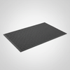 Compact black drum mat on showroom floor – 5ft × 3ft non-slip
