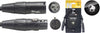 Stagg NDX1R-3 1m DMX cable with black 3-pin XLR male and female REAN connectors