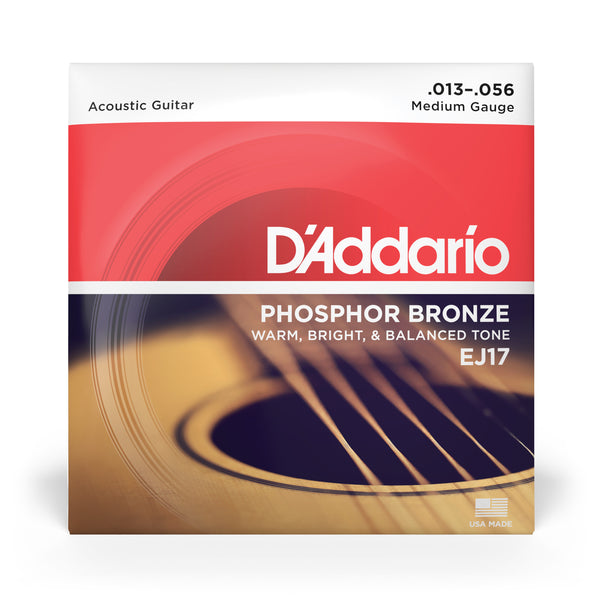 D'Addario EJ17 Acoustic guitar Phosphor bronze (Med)
