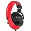 Prodipe 3000BR Professional Headphones – Red/Black, Closed-Back Monitoring (3000BR)