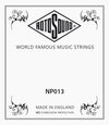 Rotosound NP013 Single Guitar String – .013 Stainless Steel for Electric & Acoustic (39293)