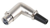 Pro‑Signal PS11522 Right‑Angled 3‑Pole XLR Cable‑Mount Socket Female