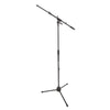 PROEL DIE HARD DHPMS50 Professional Telescopic Boom Microphone Stand - Black with Ergonomic Design and Adjustable Height