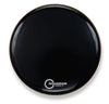 Aquarian Force II Gloss Black Resonant Bass Drum Head