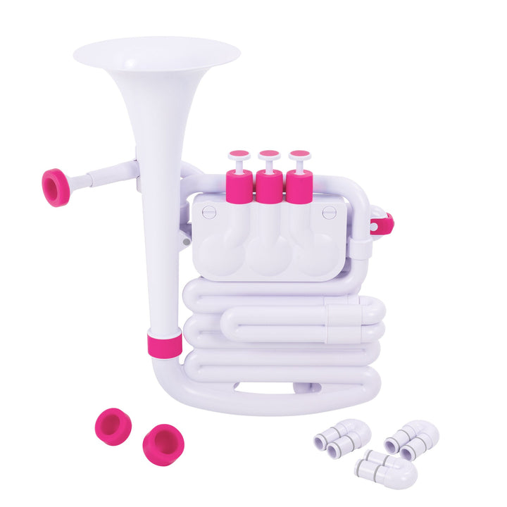 Nuvo jHorn White and Pink Instrument