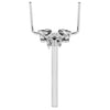 PDP PDAXDT105 Double Bass Drum Tom Mount – Chrome with 10.5mm Arms