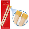 Percussion Plus Lead Steel Pan Sticks – Oak Shafts with Medium Rubber Heads (PP458)