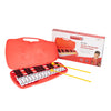 25 note chromatic junior glockenspiel - Red