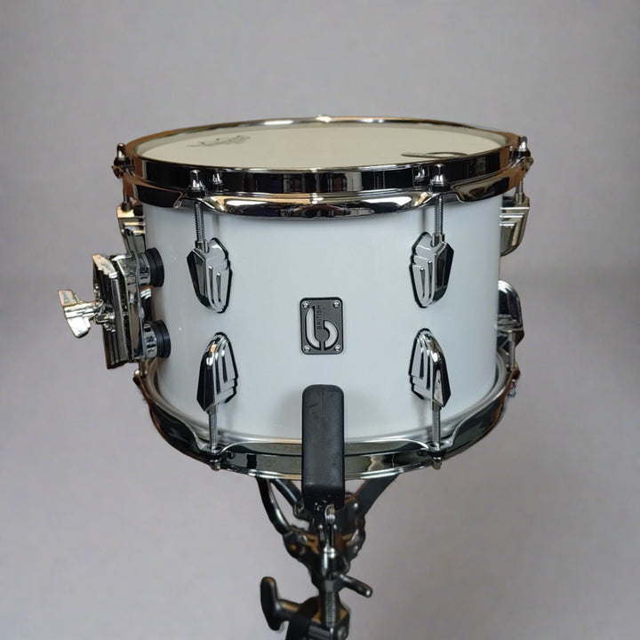 Pre-Owned British Drum Company Legend Club in Picadilly White 20"/10"/12"/14" Tom Zoom