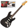 Vintage V60 Coaster Series Electric Guitar Pack ~ Gloss Black