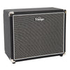 Vintage Retro 10" guitar cab in black with rubber feet