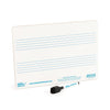 A4 mini dry - wipe music whiteboard with 2 pre - printed staves - Ev - Entz Music
