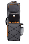 BAM Peak Performance Oblong Violin Case - Lightweight, Protective & Ergonomic Design (Black/Grey) - Ev - Entz Music