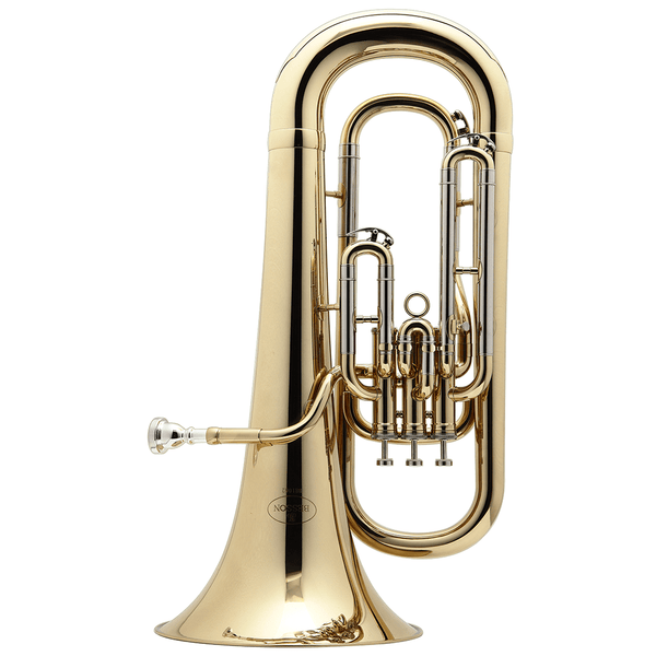 Besson BE162 Bb Euphonium Clear Lacquer with Case
