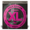 D'Addario XL Half Rounds Bass Strings 45 - 100 Regular Light, Long Scale - Smooth Feel with Full Tone - Ev - Entz Music