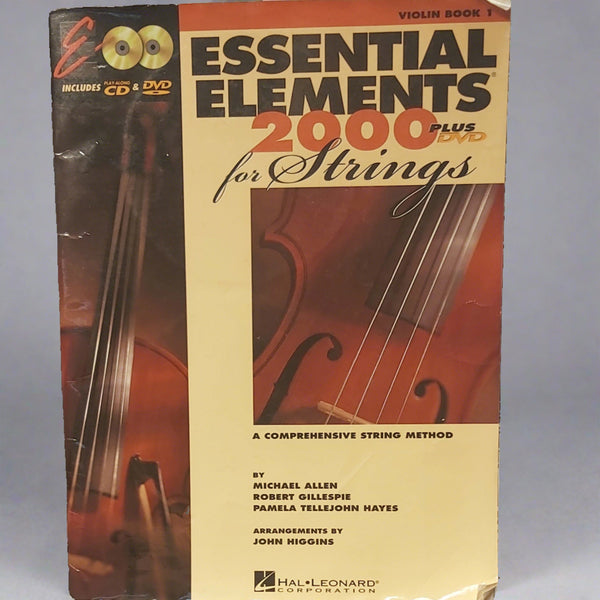 Pre-owned Essential Elements for Strings Book 1 With DVD & CD