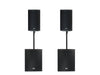 FBT X 3000 Package V2 - Active PA System with Dual Subs & Speakers - Ev - Entz Music