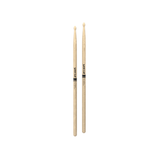 Promark Classic Attack 5A Shira Kashi Oak Drumstick, Oval Wood Tip Full Stick