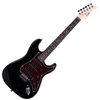 Gould ST Style Electric Guitar – Black, 3 Single - Coil Pickups, Maple Neck - Ev - Entz Music