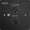 HH MZ - C2 - EU - BK Wall Volume Controller – Zone & Source Selection for MZ Series Amplifiers - Ev - Entz Music