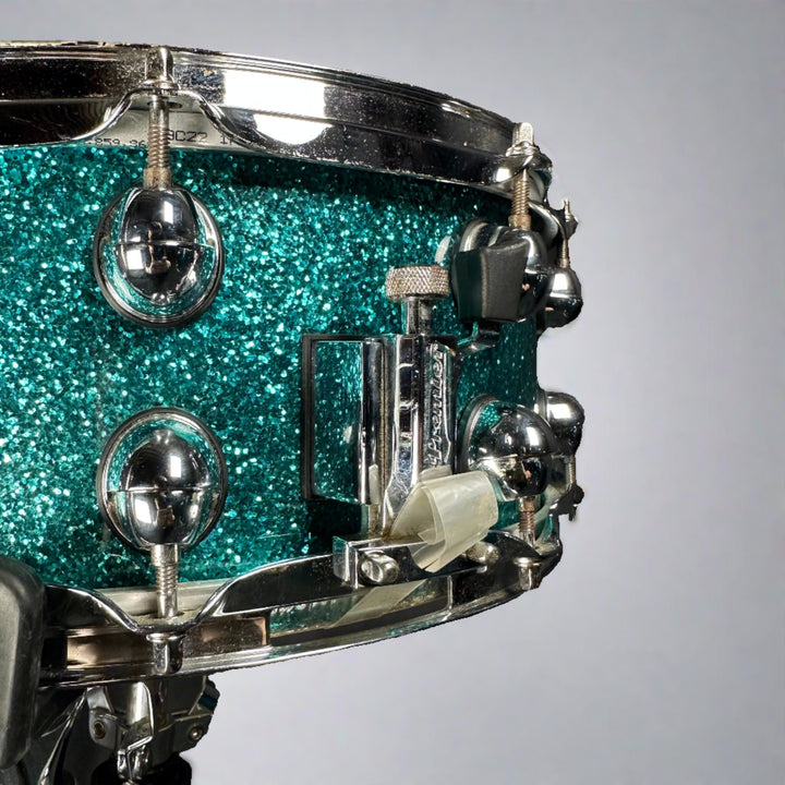 Pre-Owned Premier Genista in Green Sparkle Original Chinese Prototype Snare Zoom