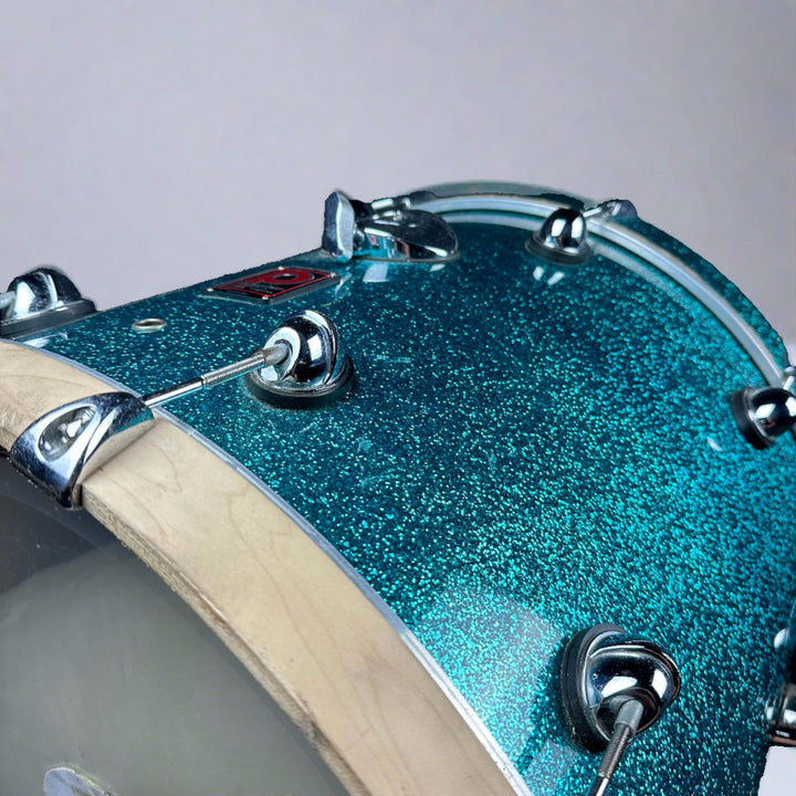 Pre-Owned Premier Genista in Green Sparkle Original Chinese Prototype Bass Drum Zoom 2 
