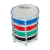 Izzo ABS 6" tamborim - Black - Ev - Entz Music