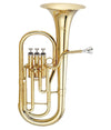 Jupiter JAH700 Eb Tenor Horn – Student Model with Stainless Steel Valves - Ev - Entz Music