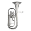 Jupiter JAH700S Eb Tenor Horn silver plated - Ev - Entz Music
