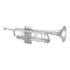 Jupiter JTR1110RSQ Bb Trumpet rosebrass, silver plated - Ev - Entz Music