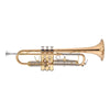 Jupiter JTR700RQ Bb Trumpet rosebrass, lacquered - Ev - Entz Music