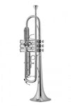 Jupiter JTR700SQ Bb Trumpet silver plated - Ev - Entz Music