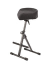 K&M Adjustable Musician Stool with Fabric Seat Cover – Ergonomic and Adjustable - Ev - Entz Music
