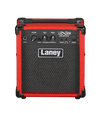 Laney LX10B - RED Bass Guitar Combo – 10W, 5” Woofer, Compact Practice Amp in Red - Ev - Entz Music