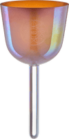 Meinl Sonic Energy 3.75" Essence Solfeggio Crystal Singing Bowl La 852 Hz - Mango Mojito, Includes Carrying Bag & Suede Mallet - Ev - Entz Music