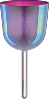 Meinl Sonic Energy 3.75" Essence Solfeggio Crystal Singing Bowl Sol 741 Hz - Lavender Purple, Includes Carrying Bag & Suede Mallet - Ev - Entz Music