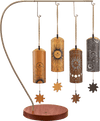 Meinl Sonic Energy 4 - Piece Cosmic Bamboo Chime Set with Stand - Soft Tones for Meditation & Sound Baths - Ev - Entz Music