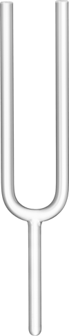 Meinl Sonic Energy Solfeggio Crystal Tuning Fork 174 Hz / F3 - Includes Case and Crystal Rod for Healing and Meditation - Ev - Entz Music
