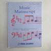 Music Manuscript No 3 (64 Page 12 Stave) Spiral - Ev - Entz Music