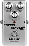 NUX Reissue Steel Singer Drive Pedal - Boutique Tube Amp Tone for Guitar & Bass - Ev - Entz Music