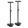 On - Stage Hex Base Monitor Stand - Heavy - Duty Stands with Adjustable Height - Ev - Entz Music