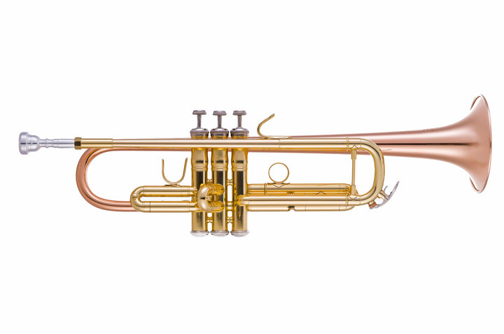 Conn Selmer Bass Student Trumpet TR355G Full trumpet side