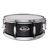 Pearl Export Series 14x5.5 Jet Black snare drum front view