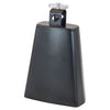 Percussion Plus 6 - Inch Black Cowbell - Compact Metal Percussion Instrument for Drum Kits and Handheld Use (PP706) - Ev - Entz Music