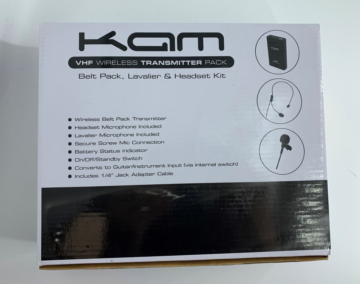 KAM 4745C VHF Wireless Transmitter Pack Ev Entz Music