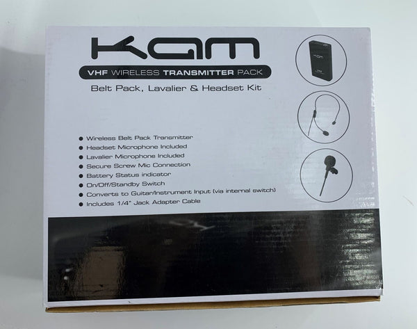 KAM 4745C VHF Wireless Transmitter Pack