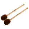 Playwood BD - 10H Bass Drum Mallets – Very Hard Felt with Tonkin Handle (Pair) - Ev - Entz Music