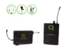 Q - Audio UHF Beltpack Wireless Microphone System - 863 - 865 MHz Single - Channel with Headset and Lavalier Mic (Model QWM 1900 BP) - Ev - Entz Music